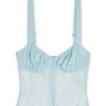 Danielle Bernstein  Womens Juniors Lace Thong Bodysuit Photo 1