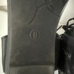 Very Volatile  Lex Suede Black Leather Suede Fringe Boho Western Sandals 9 Photo 4