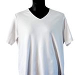 Isaac Mizrahi Women’s White Cotton Top Size 2X – Classic Scoop Neck Tee NWOT Photo 3