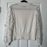 Alfani Joseph A. Lace Overlay Sweater - Size M Photo 4