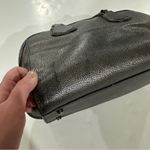 Coach  Nolita Gunmetal‎ Leather Metallic Satchel Shoulder Bag Photo 6