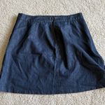 Outback Red  Chambray Blue Mini Skirt A Line Size 6 Photo 7