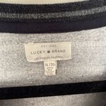 Lucky Brand  Women’s XL Dark Navy Lace Up Sweatshirt Photo 1