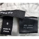 The Limited  Khaki Bermuda Shorts Sailor‎ Button Detail Womens Size 8 Photo 4