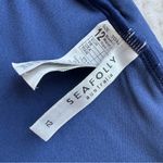 Seafolly  Freshwater Maillot Square Neck One Piece Swimsuit Size 12 US 8 Blue Photo 8