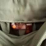 Zella Green Front Gathered Athletic Pants Size M Photo 3