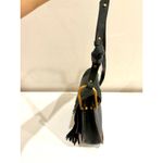 NWT Chloé Hudson Tassel Leather Crossbody Bag Intense Green Women's Small Photo 2