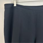 Lafayette 148 Bleeker Dark Blue Woven Trouser Dress Pants Size 16 Photo 2