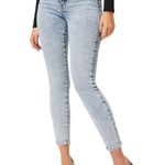 Good American  Light Wash Skinny Jeans Ankle Size 15 Photo 0