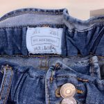 Pull & Bear  | NWT | Small | Denim Blue Jeans Wide Elastic Waist Miniskirt Photo 5