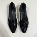 Homers Baby Flat with Chain Superluxe Black Patent Leather Shoes Size 7 Photo 2