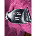 Lane Bryant  Plus Size Burgundy Striped Textured Knit Tunic Top Shirt 26 28 Photo 8