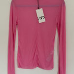 Pink Zara top, L size, New Size L Photo 0
