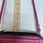 Brighton Beautiful Pink leather crossbody bag with bag charms Photo 12