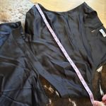 Aritzia  BABATON Cella Satin Dress Black Size Large Open Back Midi Photo 9