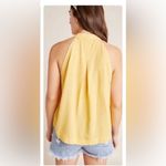 Cloth & Stone Anthropologie Yellow Halter -Size XS Photo 1