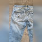 Hudson Jeans Hudson Women’s Ginny Straight Jeans Flap Back Pocket Blue Size 24 Photo 13