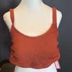 Xhilaration Women’s Plus Size Orange 2 Piece Bikini Smocked Top Size 3X NWT Photo 2