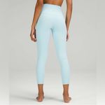 Lululemon Align High-Rise Pant 25” Icing Blue Nulu Fabric Size 6 Like New Photo 1