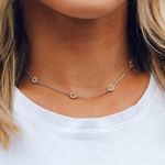 Pura Vida Silver Sunflower Choker Photo 0