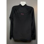 Champion  Power Train Women's Size Large Quarter Zip Long Sleeve Pullover Black Photo 2