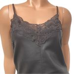 Bishop and Young NWT Babydoll Vegan Leather & Lace Trim Cami Tank Sz. XS Biker Luxe Photo 2