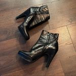 Prada Black Leather Booties Photo 4