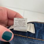 Loft NWOT dark/medium wash button front denim multi seam miniskirt size 8 Photo 4