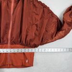 FP Free People Movement Start Me Up Hoodie Cropped Jacket Rust Orange M Brown Size M Photo 1