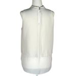 Elizabeth and James Womens Size S Ivory Sleeveless High-Low Layered Tank Top With Photo 2