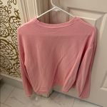 Pink Ribbed Rosemary Beach Long Sleeve Top Photo 1