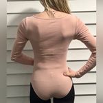 Topshop Light pink long sleeve bodysuit Photo 1
