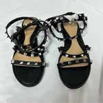 Missguided New  Studded Gladiator Black Sandals in Size 8 Photo 1