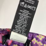 Moda International Size 2 Purple Micro Floral Sleeveless Mini Dress Boho Spring Photo 6