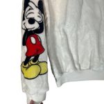 Disney White Mickey & Minnie Better Together Fleece Sweatshirt Women Sz XS Photo 2