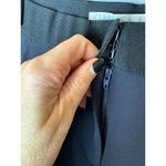 Veronica Beard  Black Flat Front Low Rise Ankle Length Skinny‎ Leg Pants Size 2 Photo 4