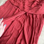 Fashion to figure GarnerStyle X FTF Jada Ruched Maxi Skirt Sz 2X High Slit Rust Orange Photo 4