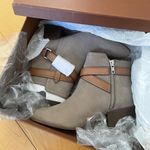 Coach Pauline Nubuck Ankle Booties Photo 0