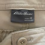 Eddie Bauer Women’s  Roll Tab Convertible  Shorts - Tan size 12 Photo 3