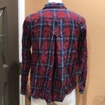 Roxy  plaid button up shirt Photo 4