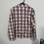 Slazenger  Purple Plaid Lightweight Golf Jacket Women’s Size Medium Photo 6