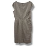 Calvin Klein Plaid Sheath Dress Women’s Size 12 Workwear Career Gray Photo 1