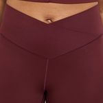 Aerie Crossover Flared Leggings Royal Berry Photo 3
