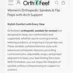 Orthofeet Sandals/Outdoor/Walking/Hiking Naples 2way Strap Close Toe Women 10D Gray Size undefined Photo 7