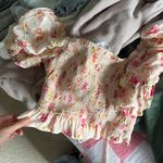 Sky to Moon Floral Top Photo 2