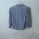 See By Chloe preppy blue and white checkered ladies blouse size 4 US yacht Photo 2