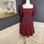 Draper James Cam Smocked Dress Angie Plaid Dress Photo 3
