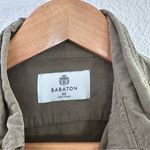 Aritzia  Babaton Army Green Utility Button Up Top Size XS Photo 2