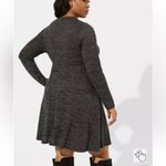 Torrid At The Knee Super Soft Plush Hacci Faux Wrap Dress W1371 Plus Size 3X Photo 2