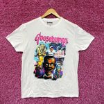 Goosebumps RL Stine Horror Series Cover Art Collage Tee L Photo 0